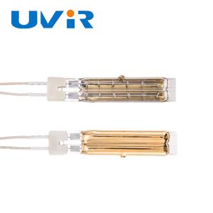 China 1500w Twin Tube Quartz Halogen Lamp , Edge Banding Machine Heating Emitters factory