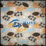 Printed Warp Knitted Velboa Fur Fabric 1.5m~2.2m Width 75D/144F Yarn Count