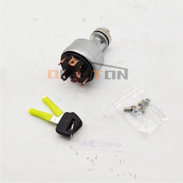 08086-20000 Ignition Start Switch With Key for PC200-7 PC350-7 PC400-8 OEM Supported