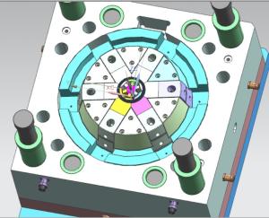China Plastic injection mould production and plastic molding service factory