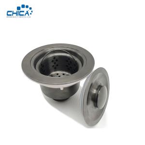 China Kitchen Sink Strainer Sink drain 304 Stainless Steel with Removable factory