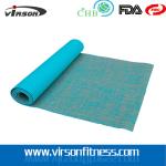 2015 hot selling high quality eco friendly jute yoga mats with customize logo