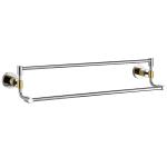 630mm Double Bathroom Towel Bars Satin Polished Nickel Hand Towel Bar