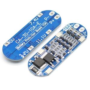 China 3S 10A Li-Ion Lithium Battery 18650 Charger BMS Battery Protection Board 11.1V 12.6V factory