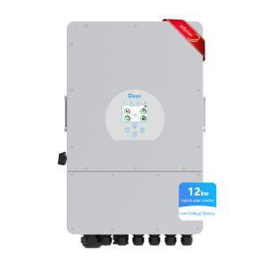 China Competitive price home use 3 phase energy storage system solar hybrid inverter 12kw without battery factory