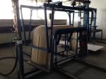 plastic sheet vacuum thermoforming machine