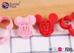 12.6g Plastic Kitchenware Pink Color For Making Cookies Children Toys