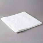 OUCHAME White Paper Table Cover Roll , SGS Linen Like Disposable Tablecloths