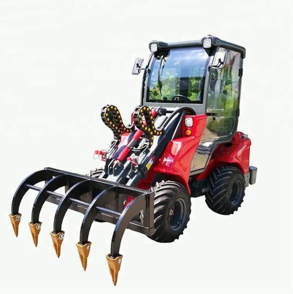 Multi - Functional Wheel Loader Machine / Quick - Change Device Telescopic Arm