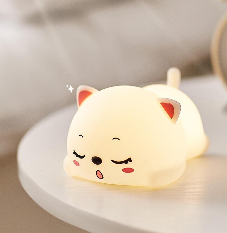 Tap Control Silicone Night Light For Kids And Babies