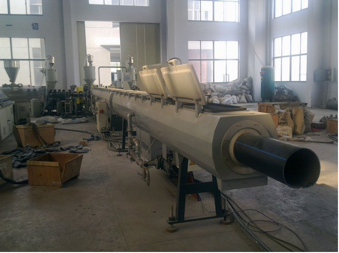 PE / PPR CooL And Hot Water Pipe Production Line Plastic Extrusion Machine