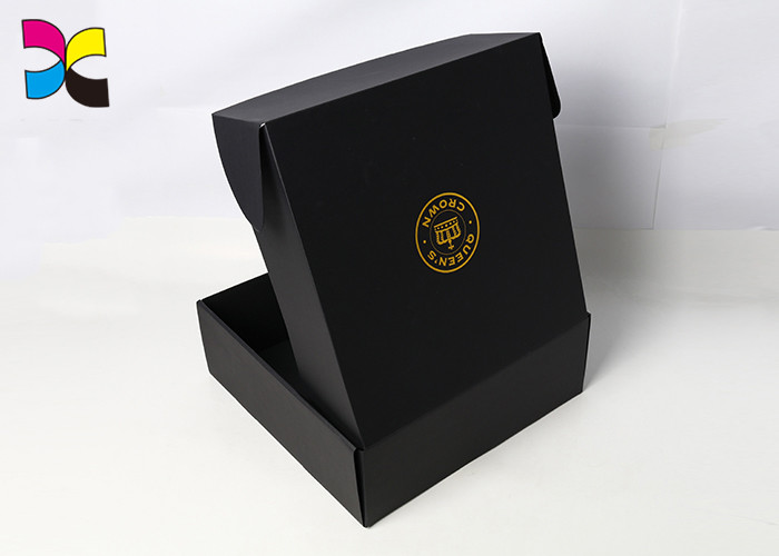Corrugated Printed Cardboard Boxes Matte Lamination Shipping 11 * 11 * 4CM