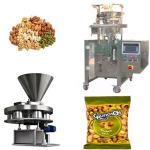 Vertical Automatic Snacks Biscuit Pouch Packing Machine High Speed 520mm Film