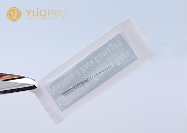 1 Round Liner Permanent Makeup Needles , Disposable Merlin Tattoo Needles
