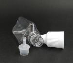 30ml Triangular Shape Plastic Bottle PET With Dropper Tip