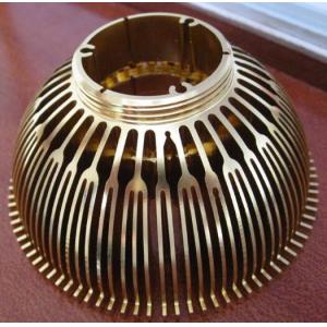 China Gold Bowl Shape Light Lamp Aluminum Heat Sinks T5 T6 LED Ceiling For Motorcycle factory