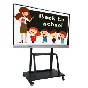 China IBoard FCC CE CB 65in Smart Interactive Whiteboard Android 9 For Classroom factory