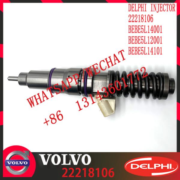 Common Rail Diesel Fuel Injector Assy 22218106 BEBE5L14001 BEBE5L12001