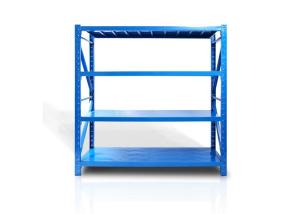 China Adjustable 600mm Metal Warehouse Storage Shelves Hold Capacity 4000 Pounds factory