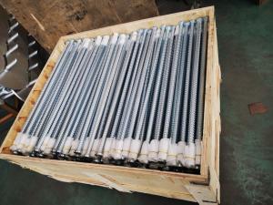 China Q355 Steel Grade Helical Bolt for Prefabricated Hot DIP Galvanized Ground Screw Anchor factory