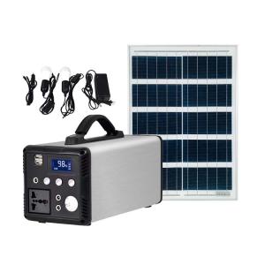 China 200W 220V 230V EU Plug Powerstation Outdoor Camping Solar Generator LiFePO4 Battery Portable Solar Power Station factory
