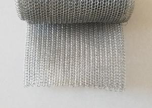 China 12mm Hole SS304 Knitted Stainless Steel Mesh Filters High Resolution factory