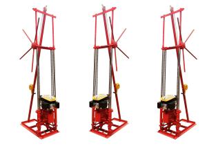 China 20 meter core drilling rig used for civil engineering factory