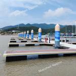 Aluminum Marine Floating Dock Wood Plastic Rubber Fender Floating Pontoon