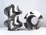 Double Screw Extruders Machine Screw Elements Kneading Block for Petrochemical