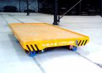 Copper industry handling rail mounted steel handling bed