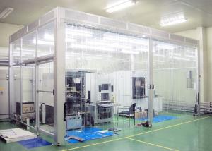 China 62dB 2x4ft Iso Class 6 Cleanroom , Laminar Flow Softwall Modular Cleanroom factory