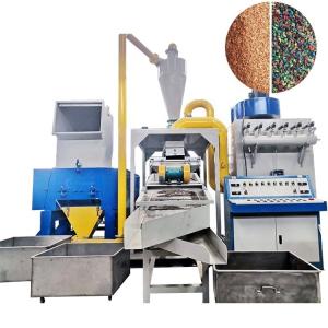China Scrap Cable Copper Wire Separator Plant Recycling Equipment Final Product Copper Plastic factory