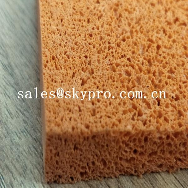 Low hardness silicone foam sponge / open cell silicone rubber sponge foam