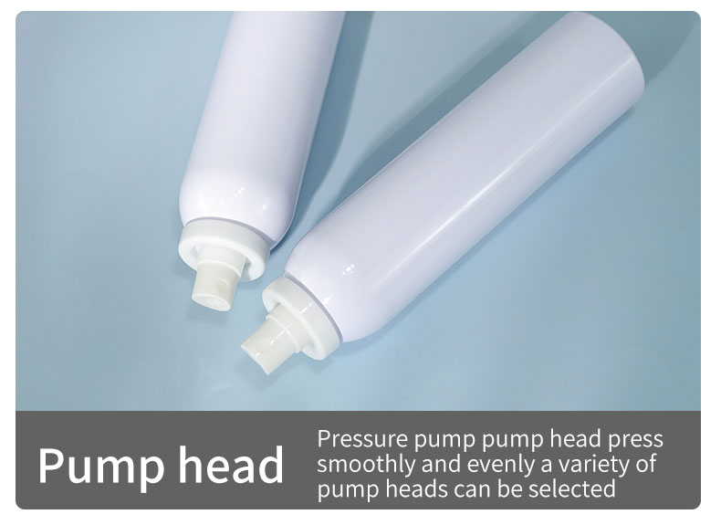 70ml Empty Plastic Pump Bottles Cosmetic Lotion Spray Bottle For Skincare Manufactured