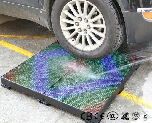 Colorful P10 Dance Floor LED Display For Disco Stage High Bearing 2T/Sqm Non