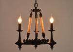 D7105 E27 Restaurant Dia 83cm / 103cm Vintage Rope Pendant Light
