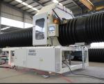 1000mm DWC HDPE Pipe Production Line Single Screw Corrugated Tube Extrusion Line