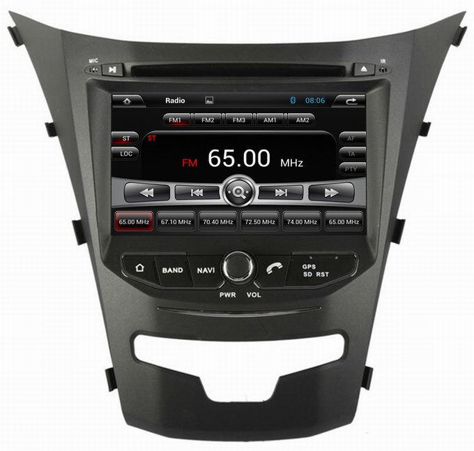 Ouchuangbo Android 4.2 Car DVD Radio Stereo System for Ssangyong Korando 2014 3G Wifi USB GPS OCB-8067C