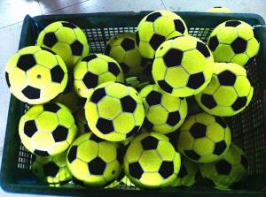 China 5'' Big felt football factory