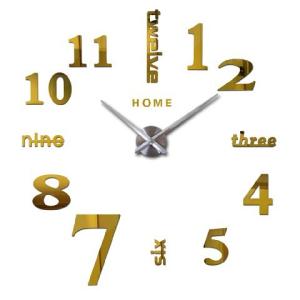China Arabic Digital Modern Wall Clock Home Decor Large Hanging Wall Clock factory