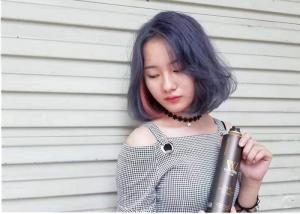 China Keratin Permanent Water Resistant Cream For Hair Dye Less Damage Blue Color factory