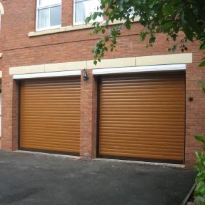 China Fire Wind Resistant Roller Shutter Garage Aluminium Door Profiles factory