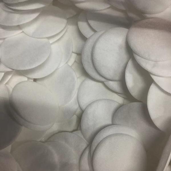 Efficiency Sterilization Bacterial Filter Paper 50mm Diameter 15bar Max Pressure HME Viral Filter