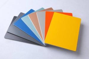 China Aluminum skin Composite Panels for Canopy PE/PVDF coated factory