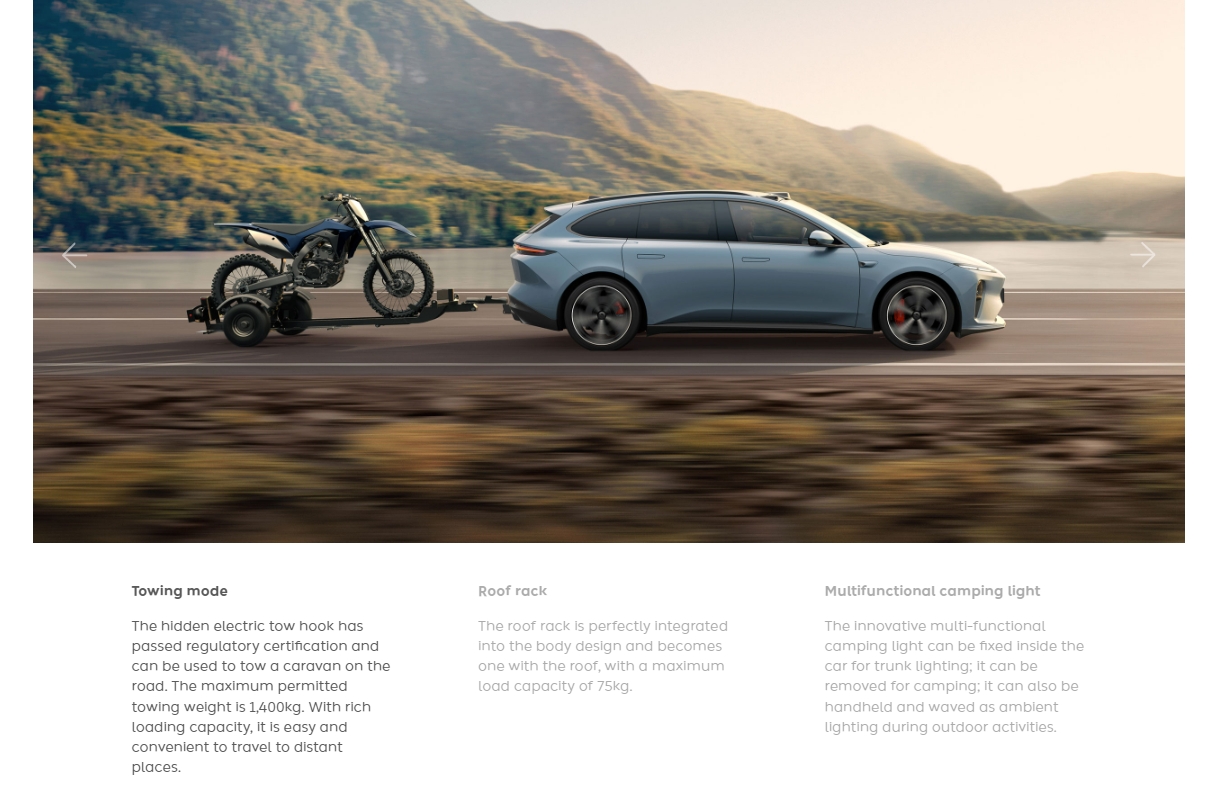 Customized NIO ET5T 5 Seat Wagon Car Pure Electric Longest Driving Range 610km Acceleration 4s/100KM All-Wheel Drive Intelligent Drive L2