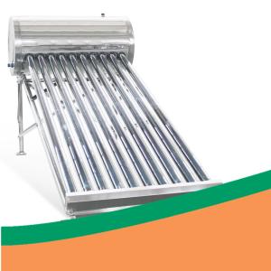China Low Pressure 100L Stainless Steel Solar Water Heater INMETRO Certificate factory