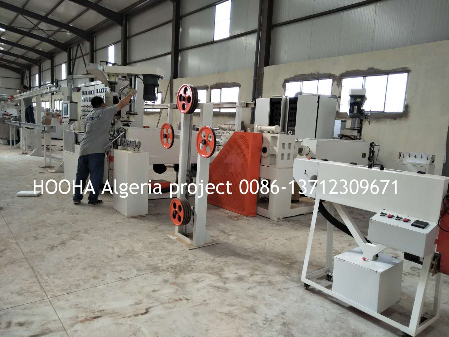 80mm Power Cable Wire Manufacturing Machine Jacket Sheath PVC PE LSZH Nylon Xlpe