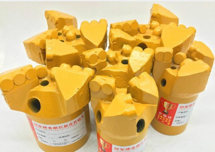 High Performance Water Well Drill Bits / 3 Wings Drill Bit Construction