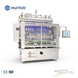 China High speed operation one line covers kinds of products Filling Capping machine factory