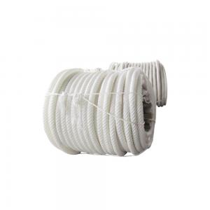 China 4-36mm White Polyester Rope with Red Line Customized to Meet Your Specific Requirements factory
